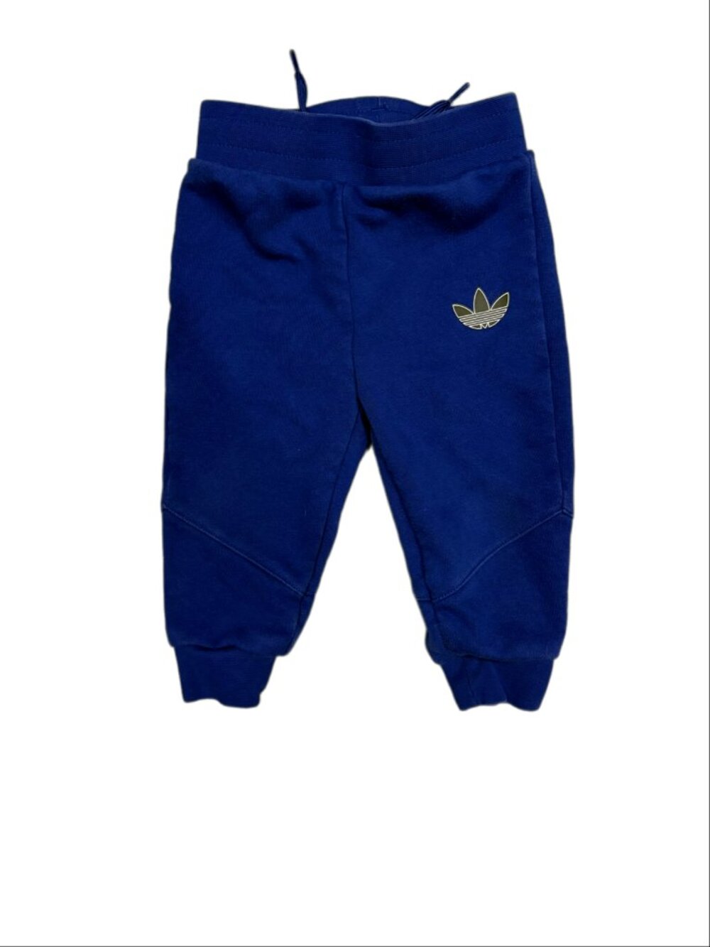 Adidas Originals Royal Blue Gold Trefoil Fleece Jogger Sweatpants (Size 12M)